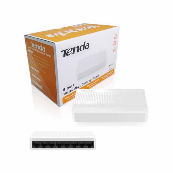 tenda 8-port ethernet switch [s108]
