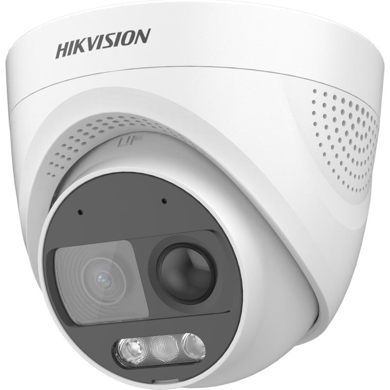 2 MP ColorVu PIR Siren Audio Fixed Turret Camera - DS-2CE72DF3T-PIRXOS(2.8mm) 2 MP ColorVu PIR Siren Audio Fixed Turret Camera - DS-2CE72DF3T-PIRXOS(2.8mm)