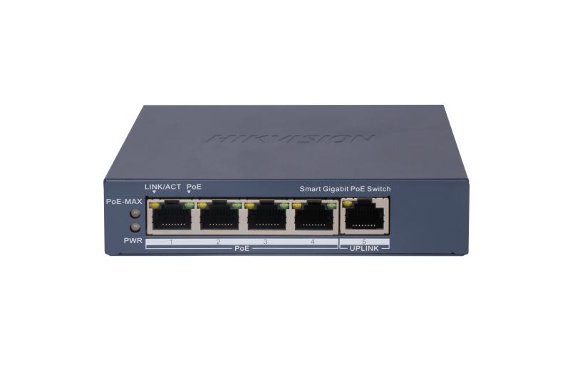 4 Port Gigabit Smart POE Switch - DS-3E1505P-EIM(4PORT) 4 Port Gigabit Smart POE Switch - DS-3E1505P-EIM(4PORT)