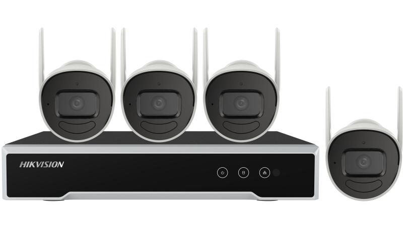 Hikvision NK44W0H-1T-WD 4MP WiFI KIT 4 Bullet Cameras + NVR + 1TB HDD - DS-NK44W0H-1T(WD) (4MP)